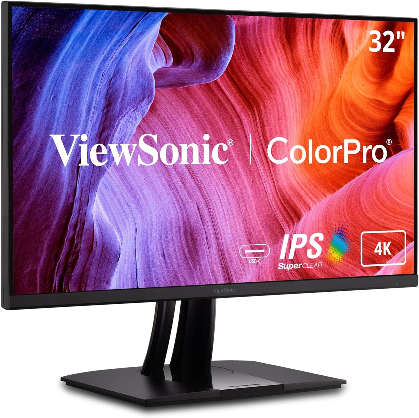 ViewSonic 32 4K UHD Monitor: Color Accuracy & Sleek Design