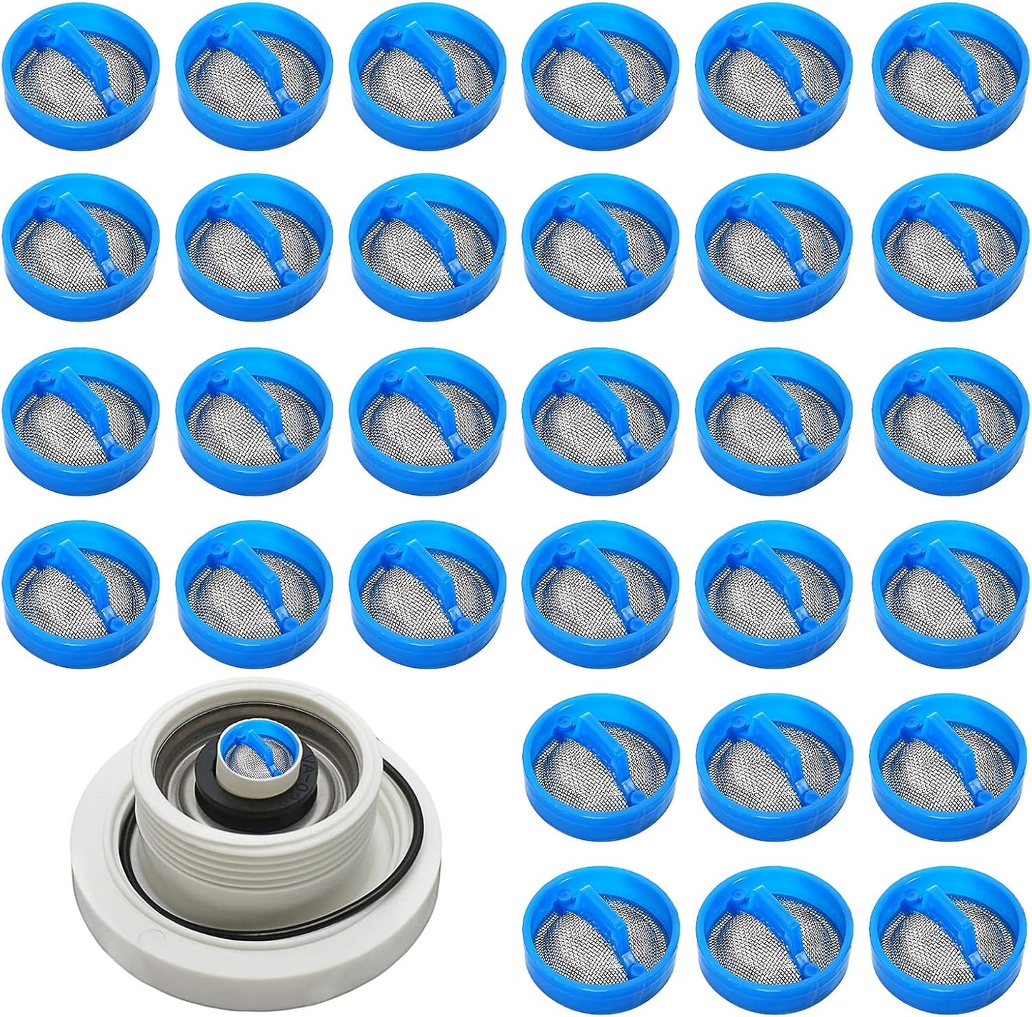 Premium Steel Mesh Washer Filter Kit by Bruislard
