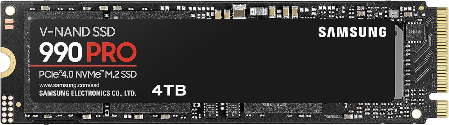 Samsung 990 PRO 4TB SSD for Gaming and Heavy Duty Workstations