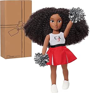 HBCyoU Clark Cheer Captain Alyssa 18-inch Doll with Accessories
