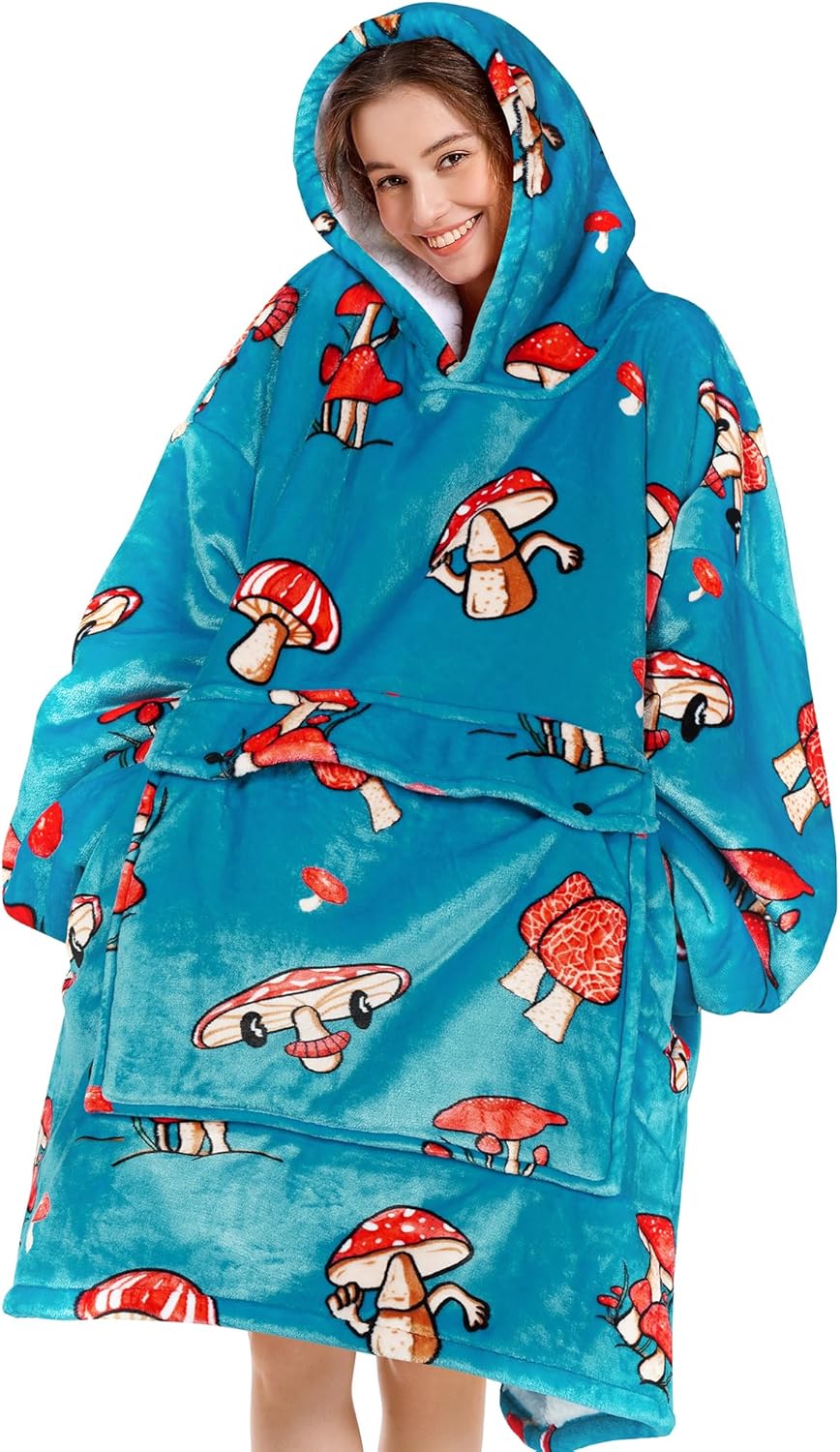 Narecte Cozy Oversized Blanket Hoodie for Adults - Soft & Warm