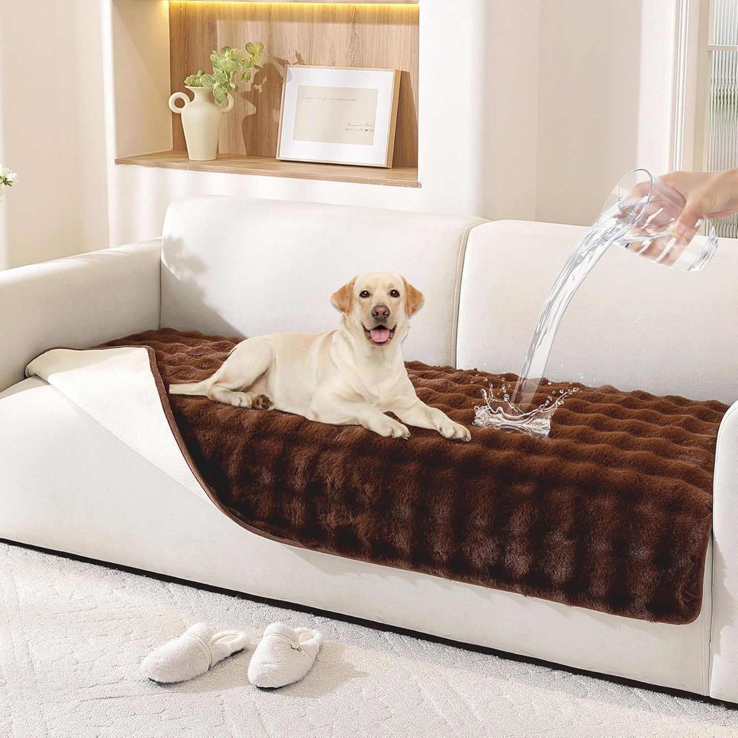 Waterproof Dog Bed Cover Non Slip Couch Covers for Dogs