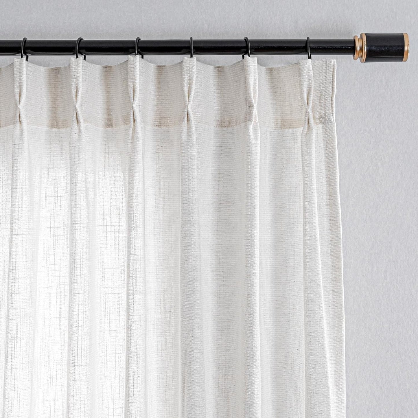 MYSKY HOME Extra Long Curtains for Living Room, 102 Inch Length