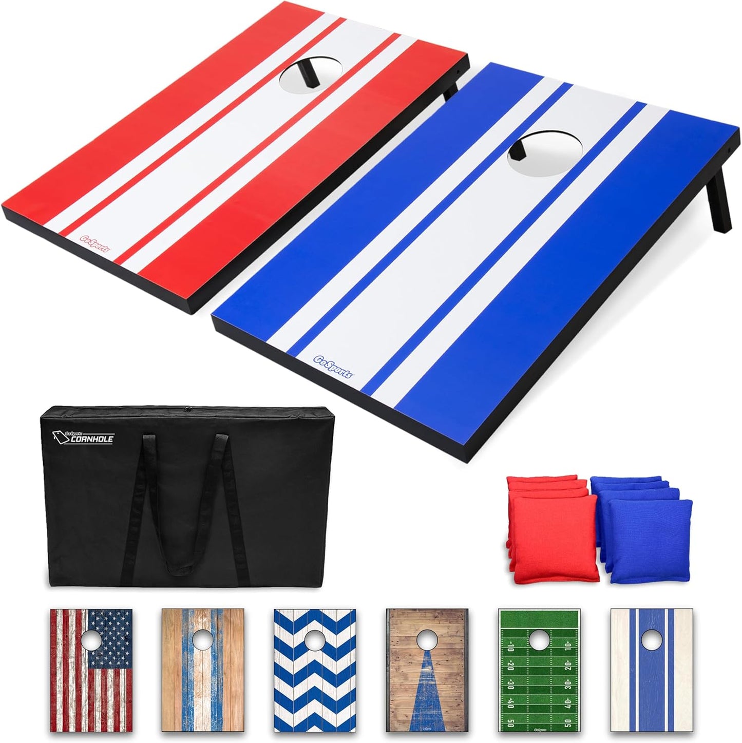 GoSports Portable Cornhole Sets for Fun Outdoor Games Anytime