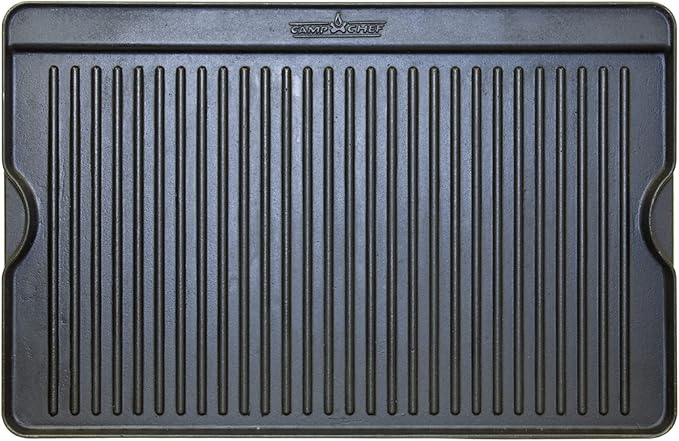 Camp Chef Reversible Cast Iron Griddle for Versatile Cooking