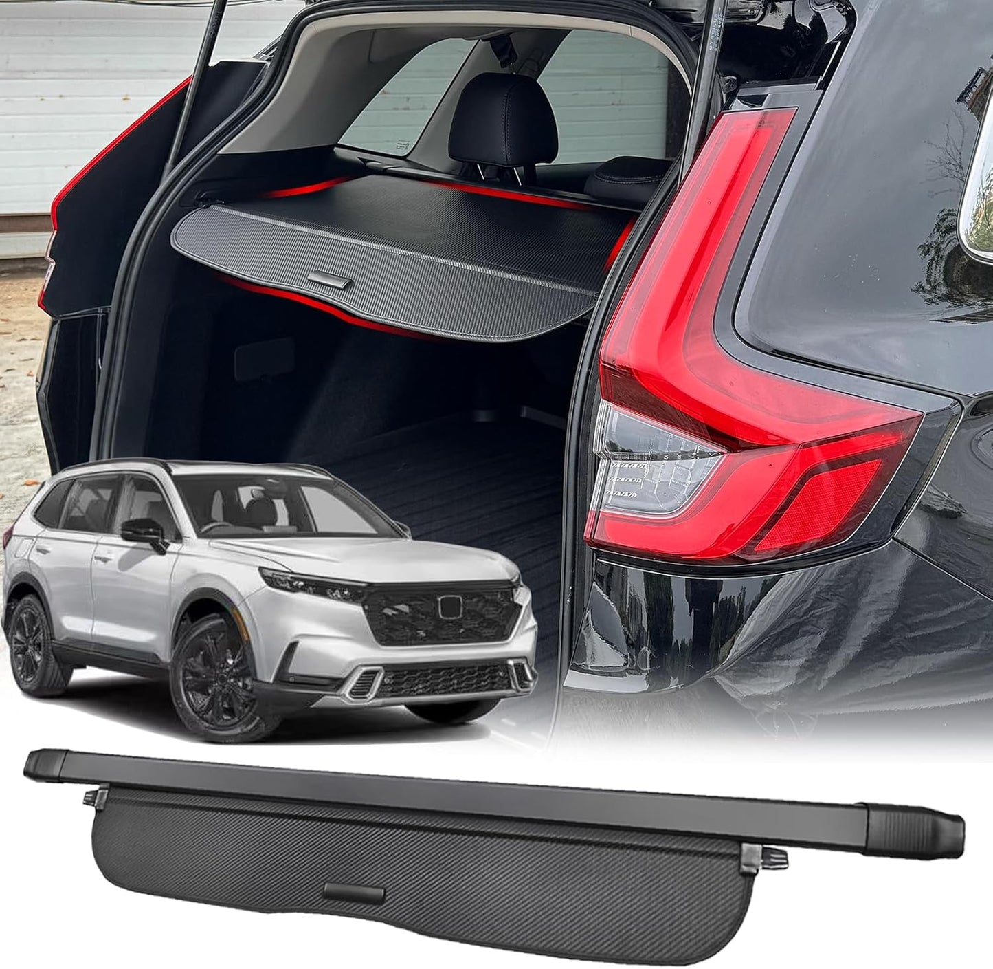 Retractable Cargo Cover for 2023-2026 Honda CR-V Accessories