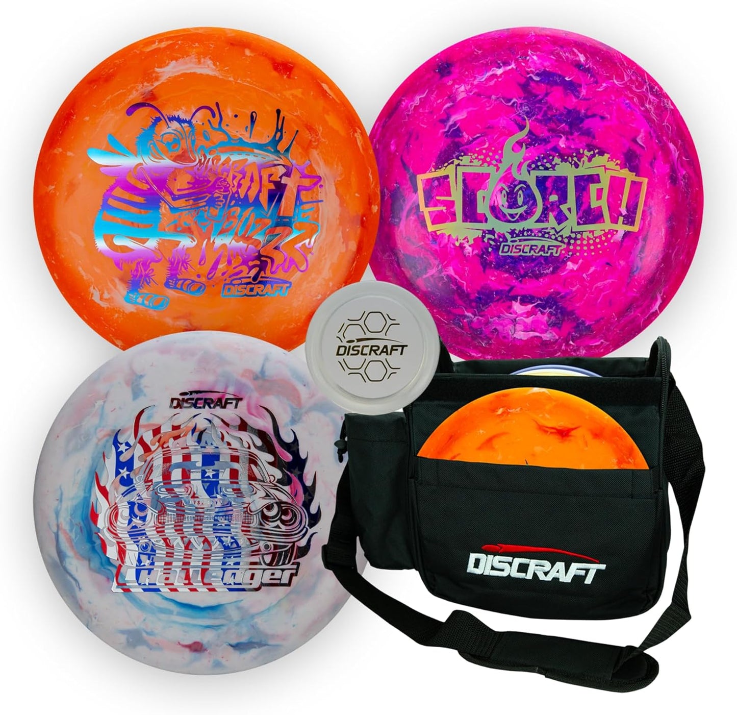 Discraft Lightweight Disc Golf Set | Ultimate Collection + Bag