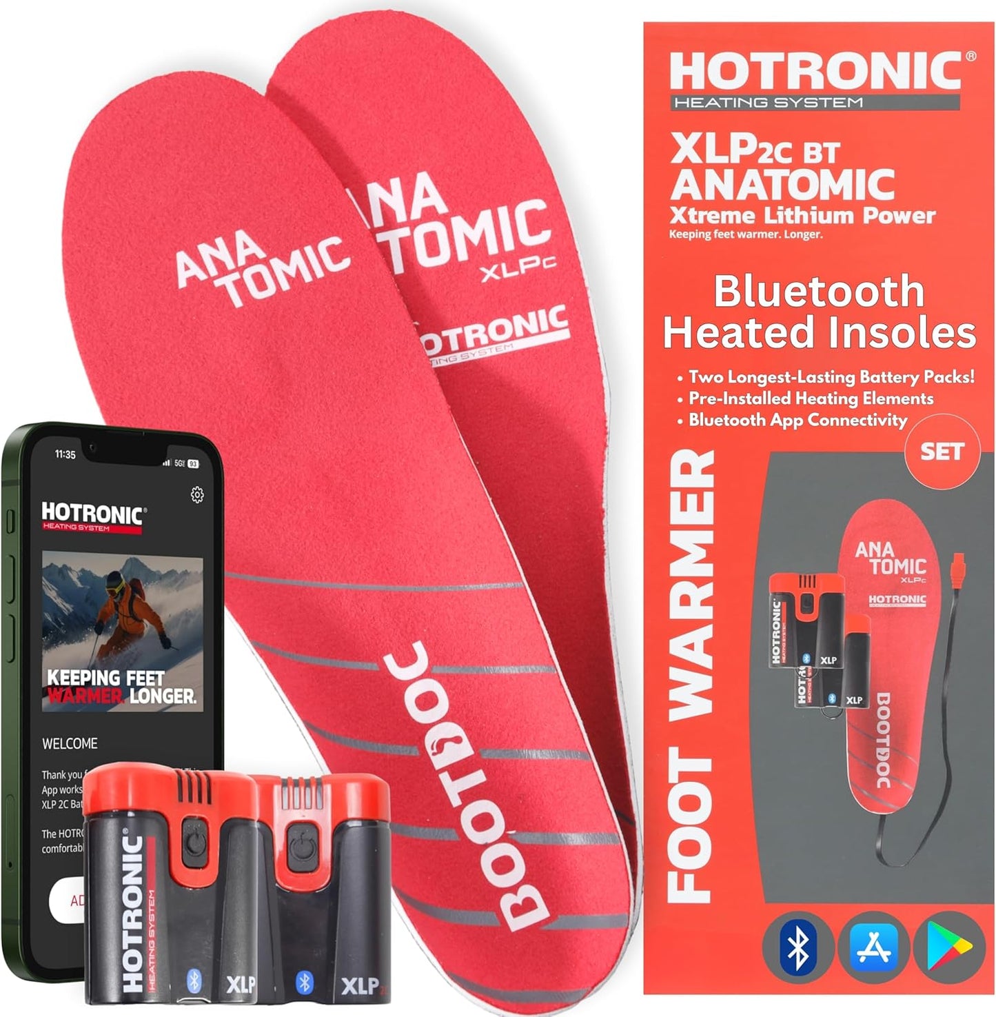 Bluetooth Heated Foot Warmers: Extended Comfort