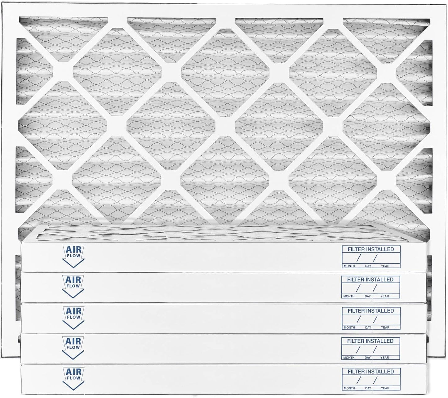 Filters Fast 20x25x2 Merv 8 Air Filters - USA Made, 6 Pack