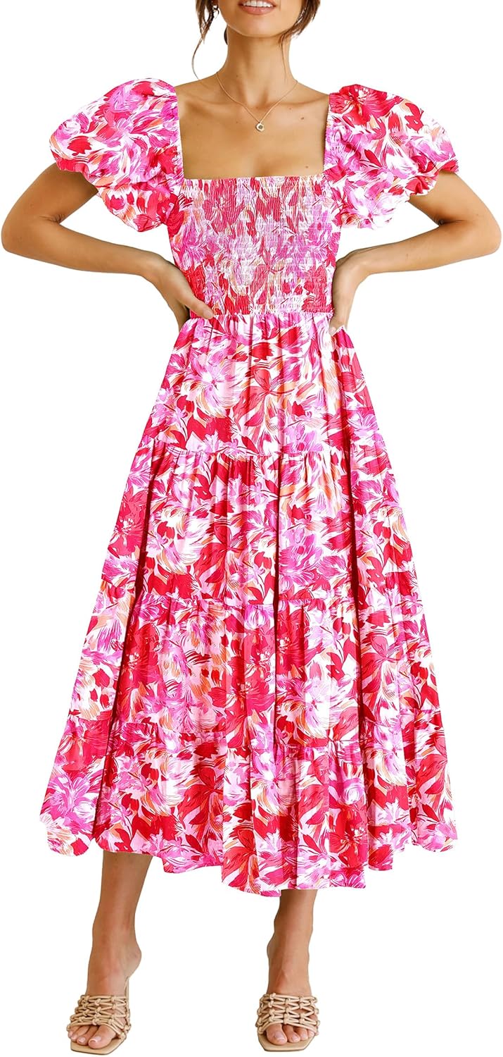 PRETTYGARDEN Women's Casual Summer Midi Dress for Every Occasion