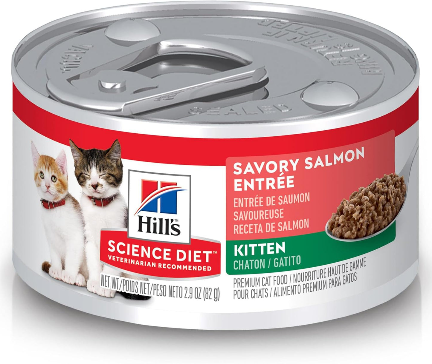 Hill's Science Diet Kitten Premium Nutrition Salmon Minced Wet Food