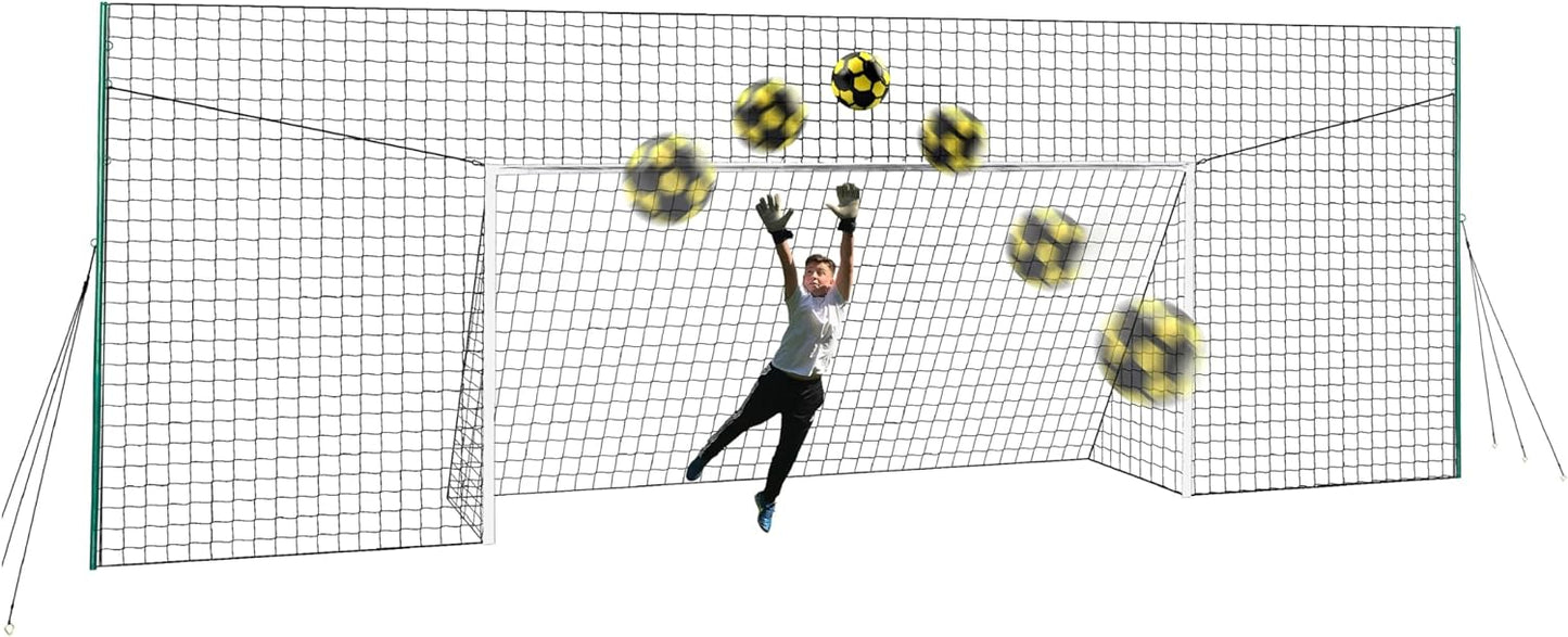 3-in-1 Soccer Training Rebounder & Goal for Backyard Fun