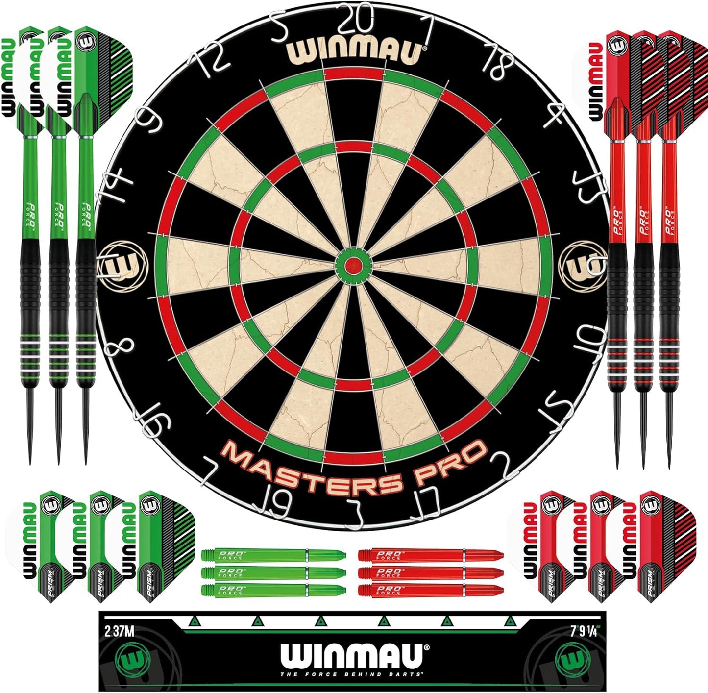 Winmau Darts Masters Pro Premium Bristle Dartboard Set Review