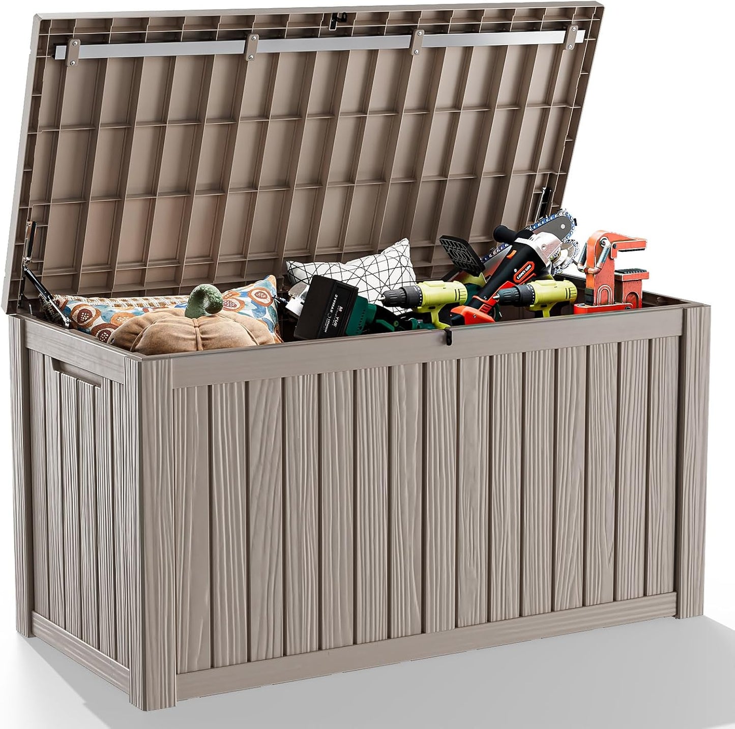 150 Gallon Outdoor Storage Box for Cushions and Tools