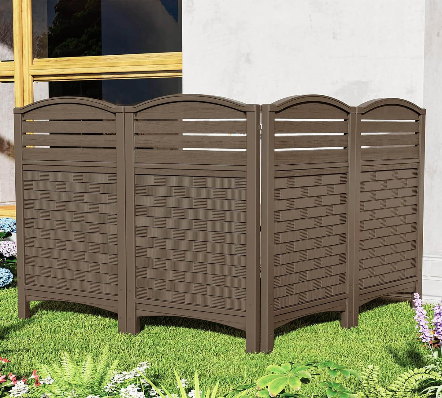 ADDOK Air Conditioner Fence for Ultimate Privacy