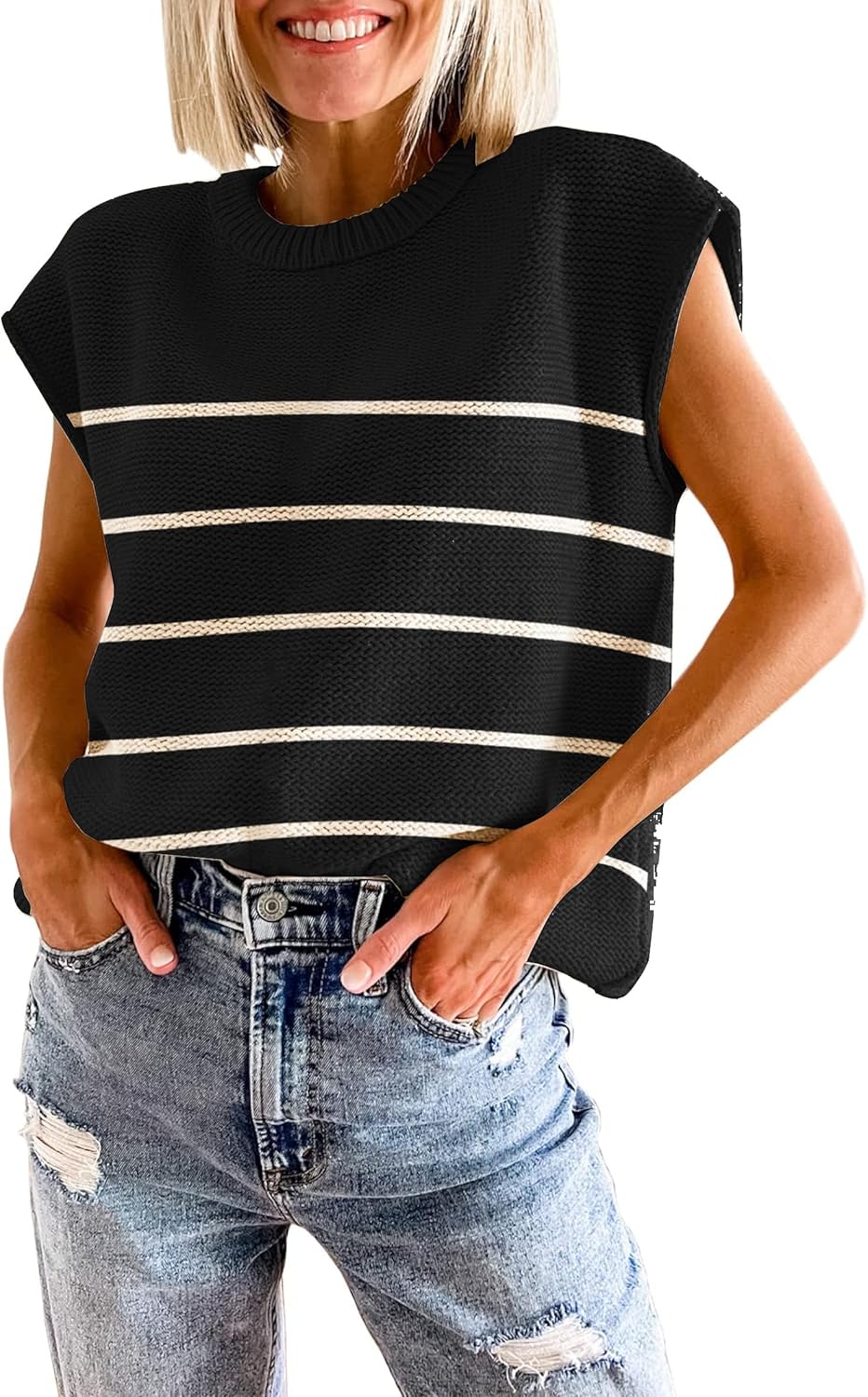 GUNEST Womens Lightweight Summer Sweater Vest