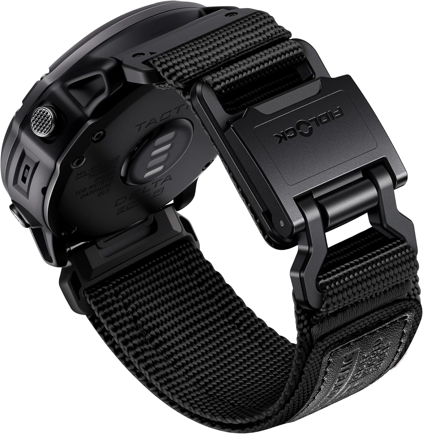 Compatible Garmin Fenix 5X 6X 7X Watch Band with Magnetic Buckle