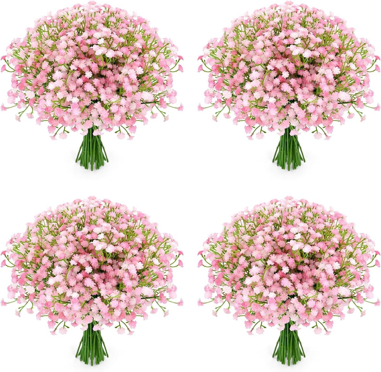 48Pcs Artificial Baby Breath Flowers for Wedding Decor and DIY