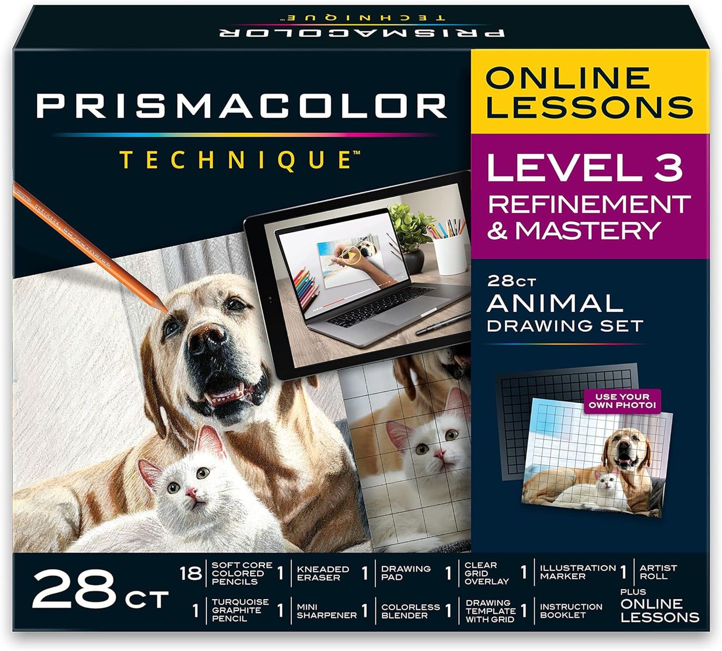 Prismacolor Technique Animal Drawings Set for Aspiring Artists