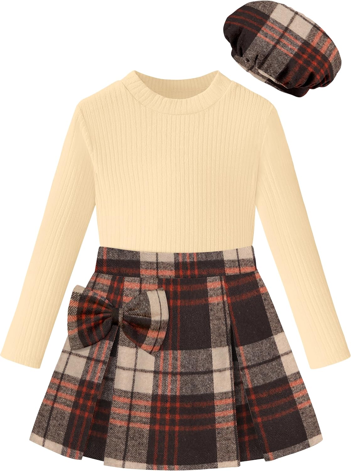 Stylish DONWEN Girl Skirt Sets for Fall and Winter Outfits