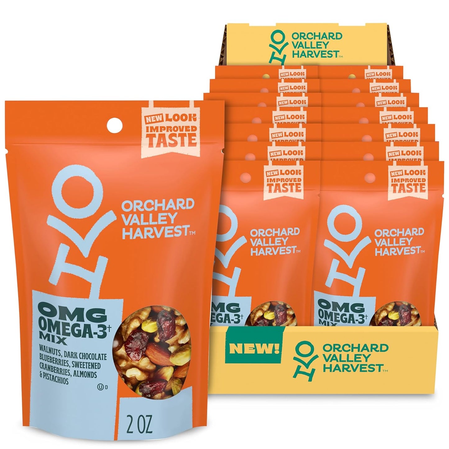 Orchard Valley Harvest OMG Omega-3 Mix: Healthy Snack Delight