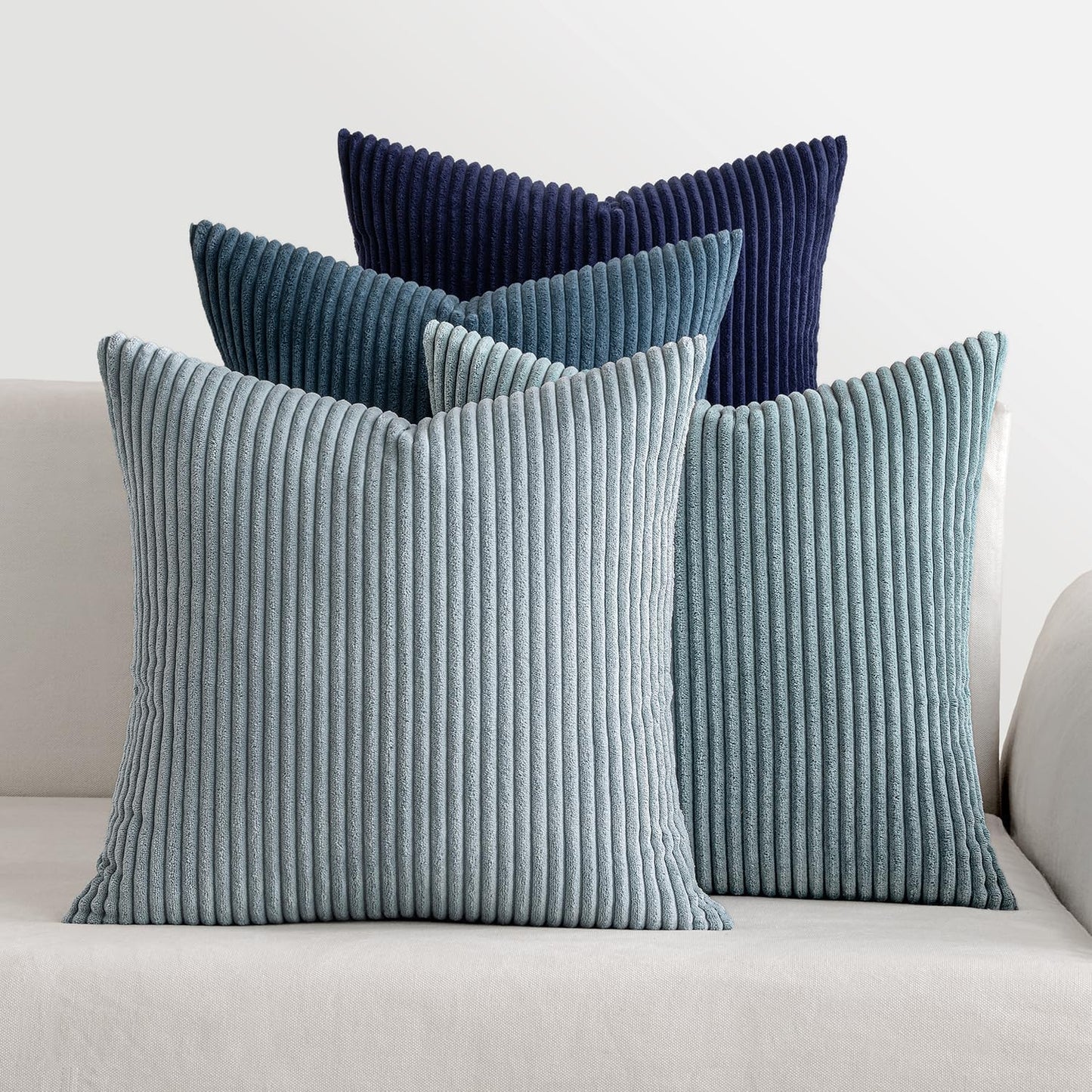 MIULEE Boho Farmhouse Throw Pillow Covers for Cozy Decor