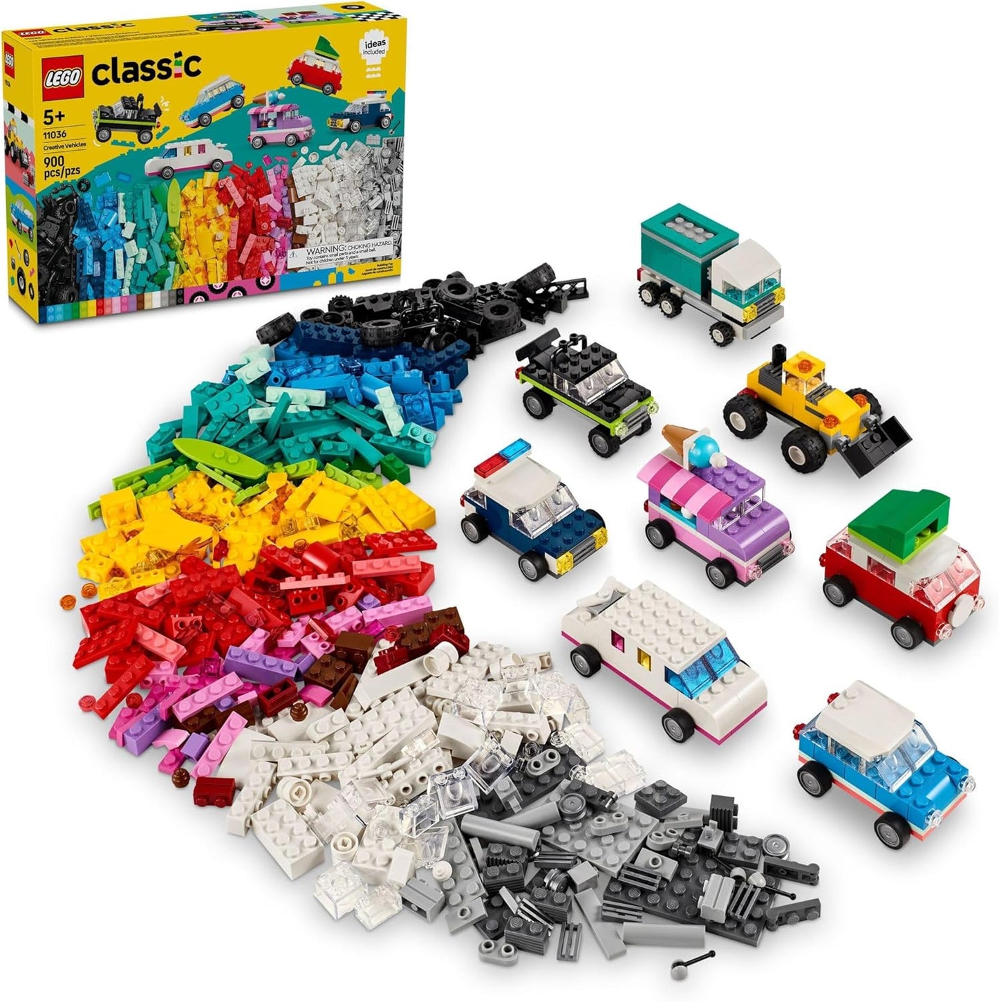 LEGO Classic Creative Vehicles Building Kit for Young Builders