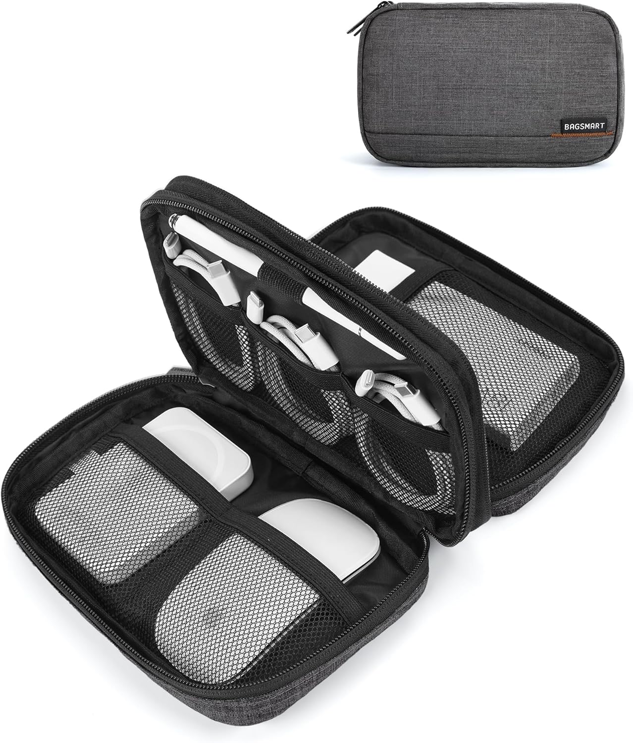 BAGSMART Travel Tech Pouch: Organize Your Electronics!