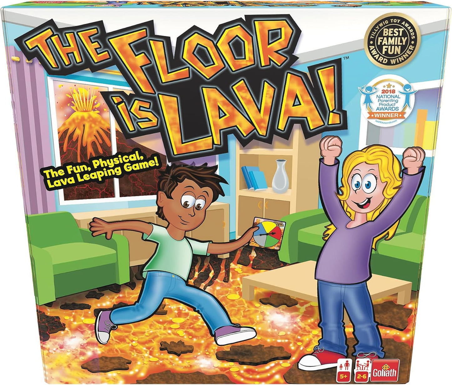 Endless Games - The Floor is Lava! - Promotes Active Fun
