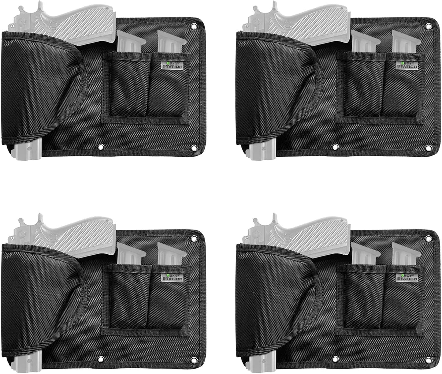Pistol Holder Magazine Pouch for Gun Safe Organizer Storage