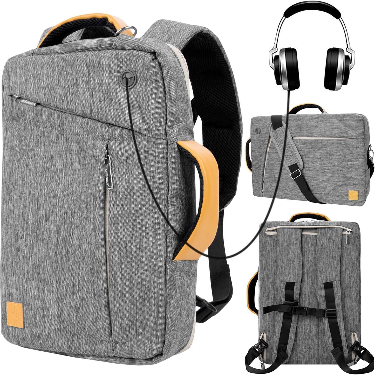 Convertible Laptop Tablet Shoulder Bag Sleeve for Galaxy Tab