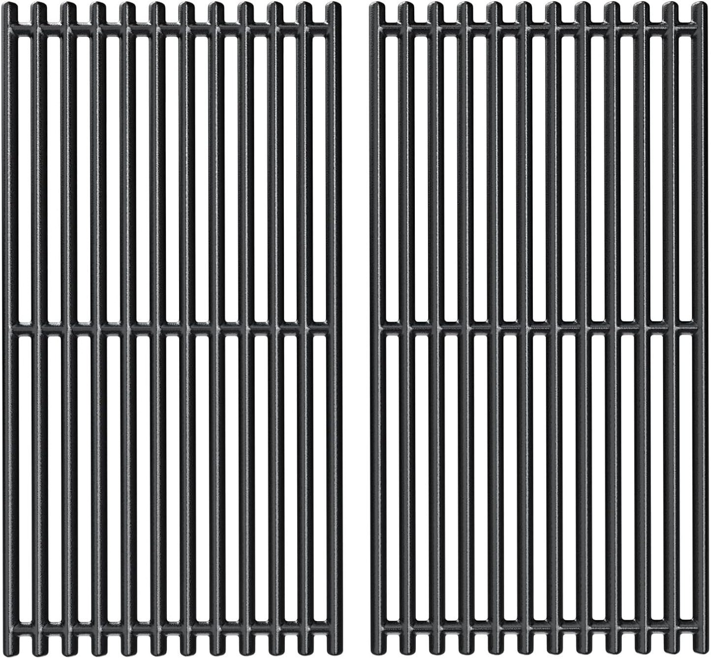 Uniflasy 17 x 8 3/4 Cast Iron Cooking Grate for Char-Broil Grills