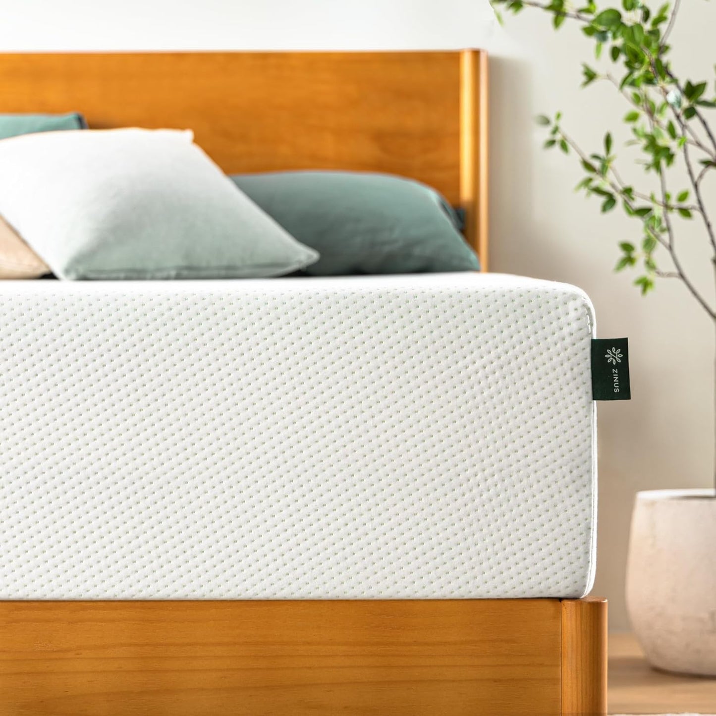 ZINUS 12 Inch Full Green Tea Memory Foam Mattress Review