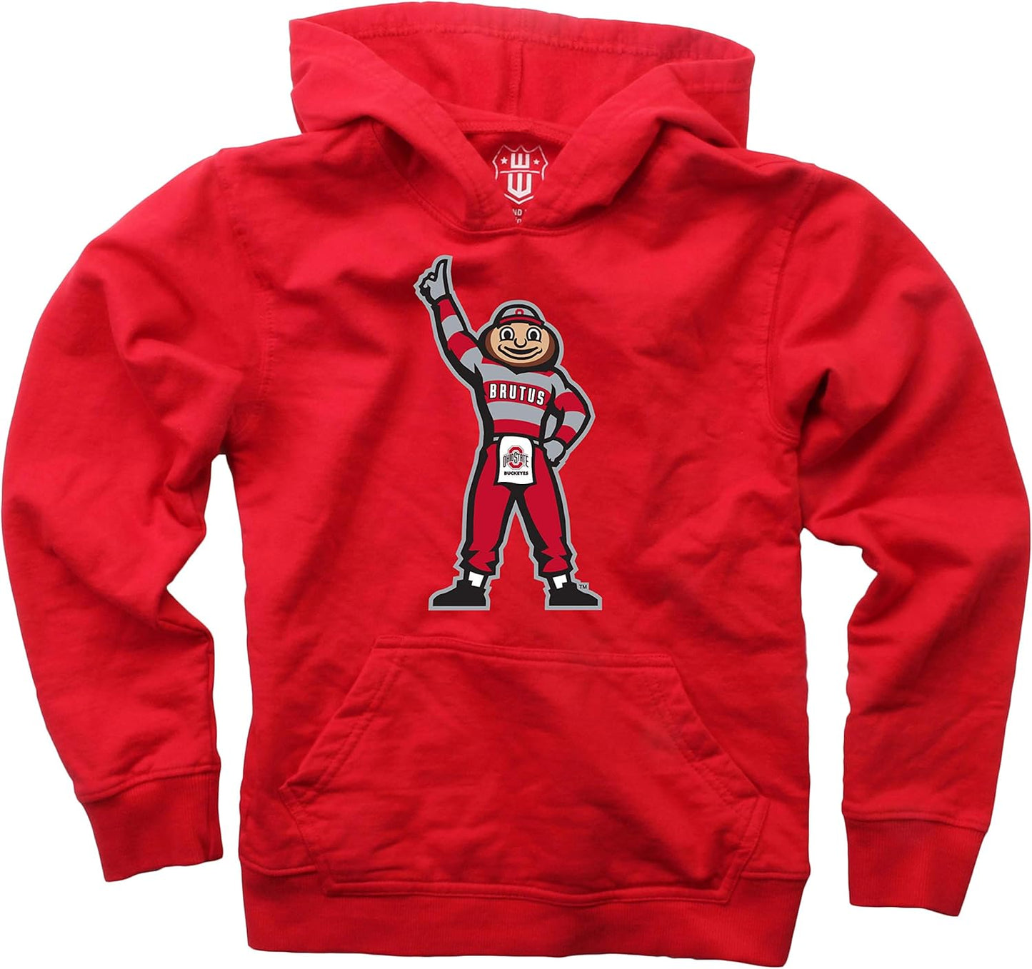 Wes and Willy Youth Boys College Team Logo Pullover Hoodie Review