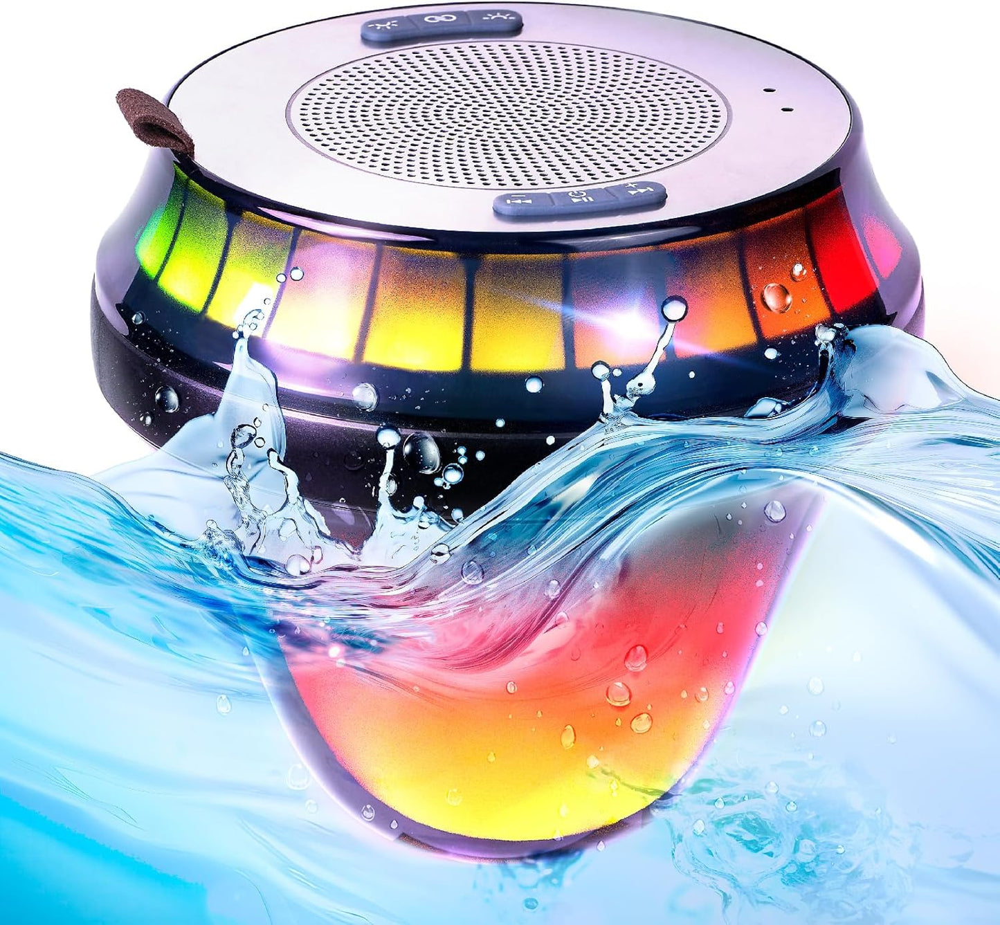 EMPERSTAR: Portable Waterproof Pool Speaker - 360 Stereo Sound!
