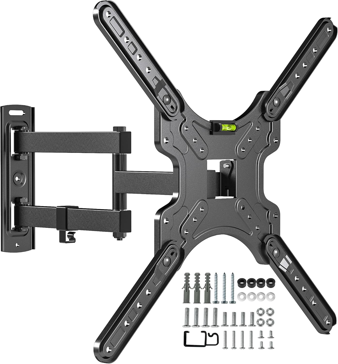 Space-Saving TV Mount with Tilt Swivel - Maximize Comfort!
