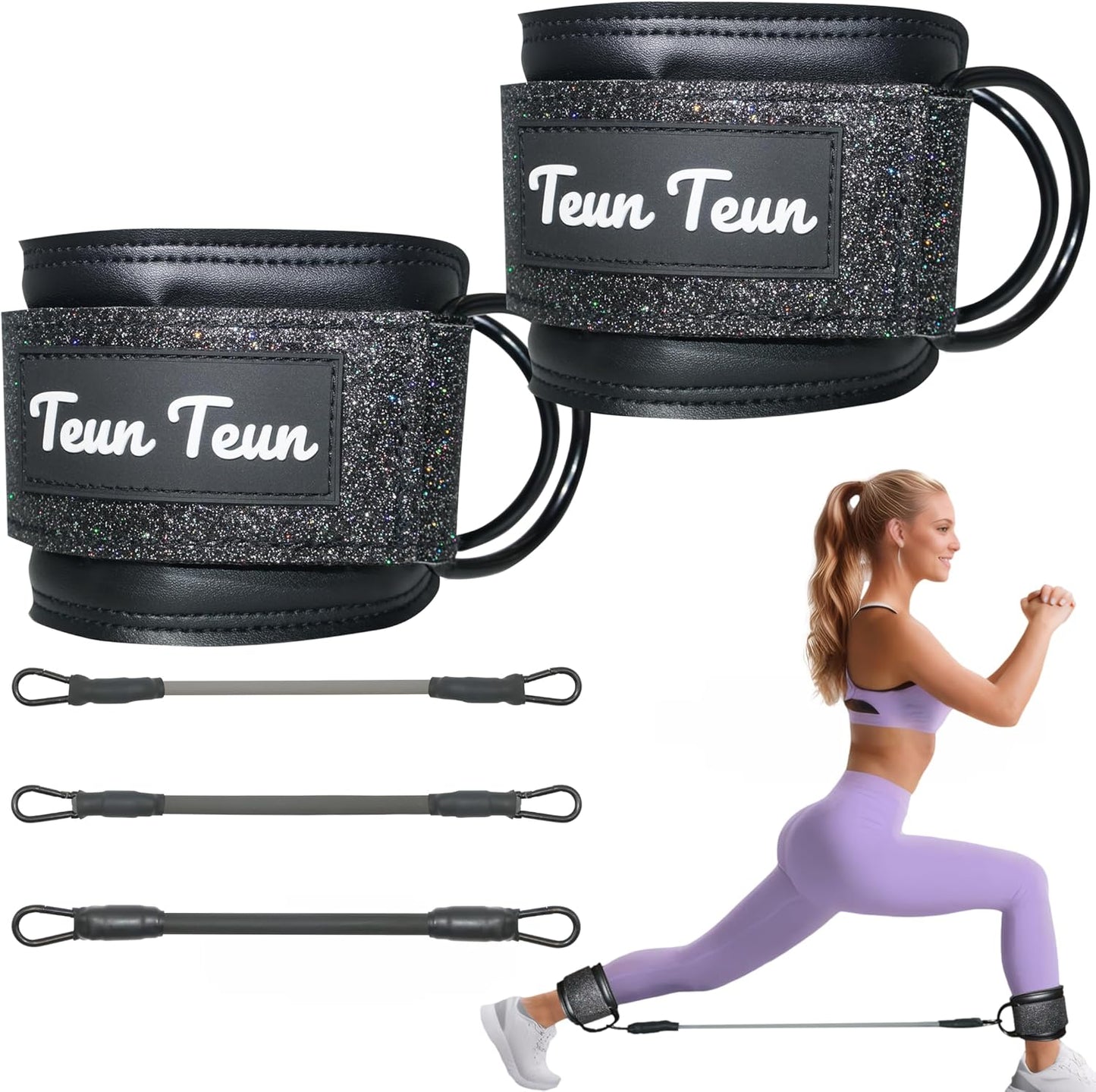 Sparkle & Sculpt Glutes with Glitter Straps