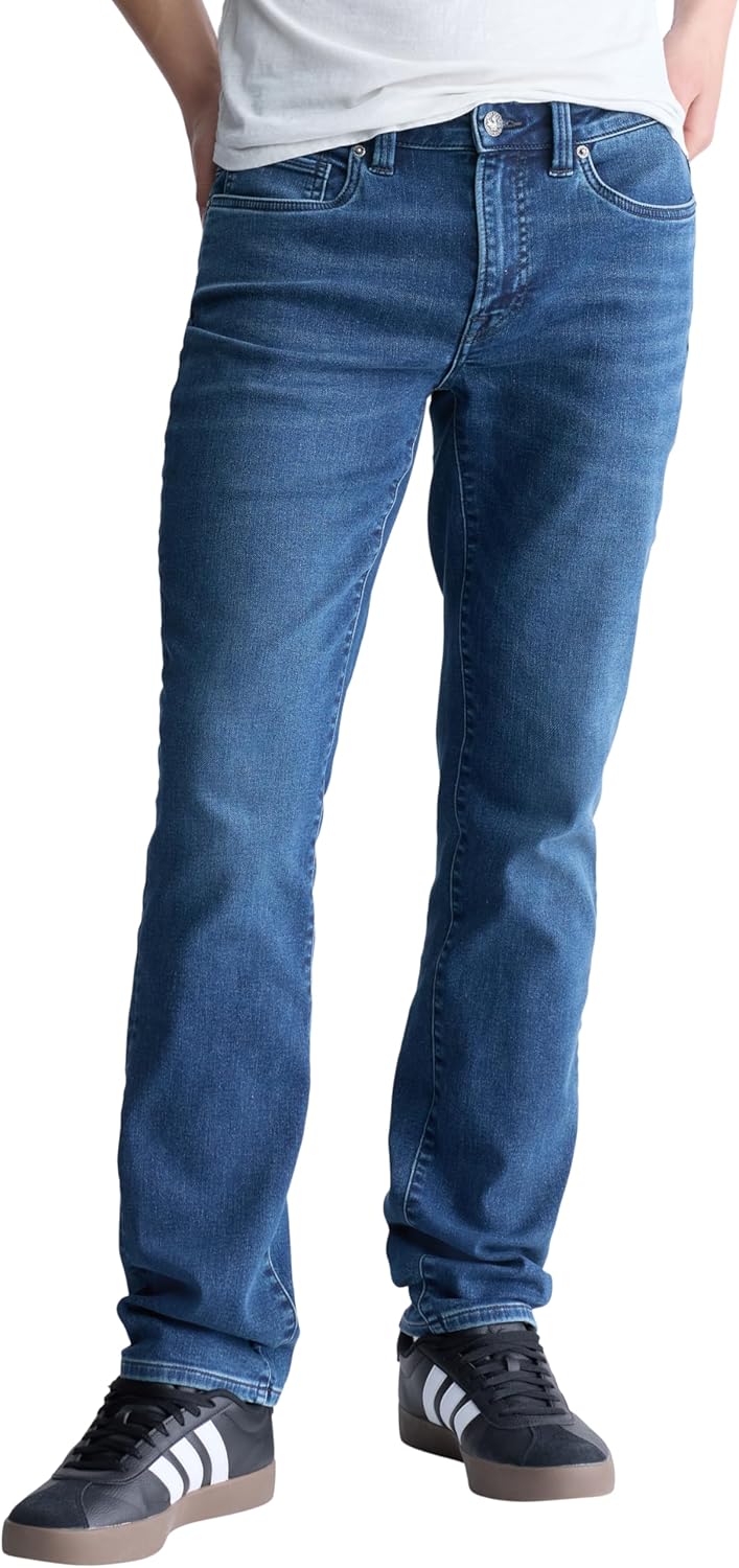 Buffalo David Bitton Men's Straight Six Jeans for Comfort and Style