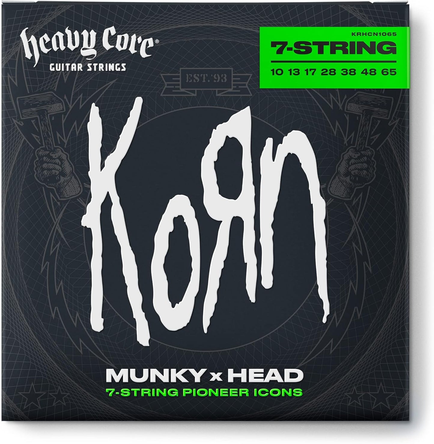 Enhance Your Tone with JIM DUNLOP Heavy Core Korn Guitar Strings