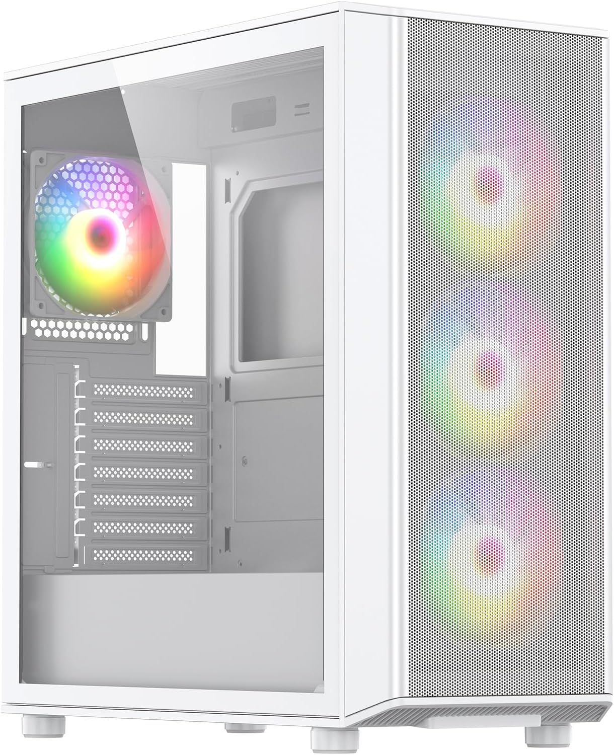 Raidmax X606 Gaming ATX Case with ARGB Fans and Cooling Support