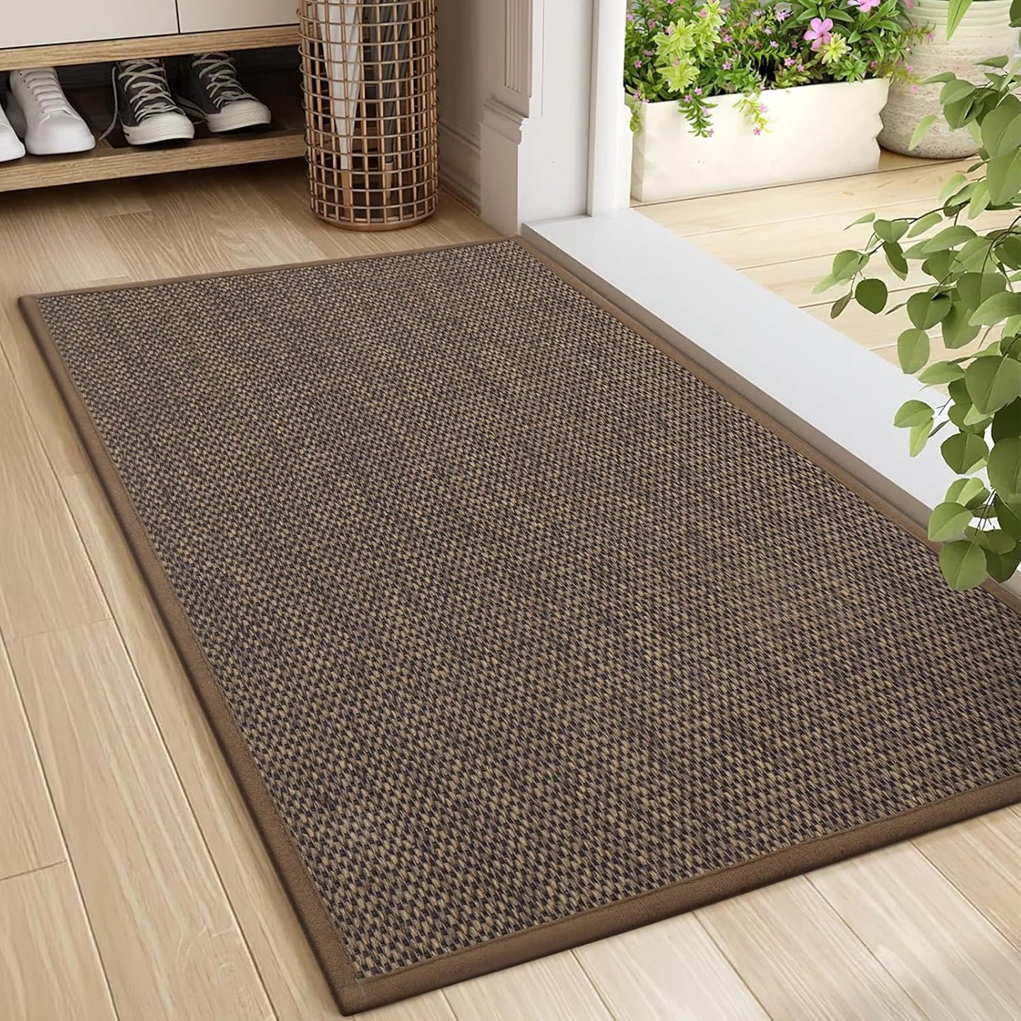 LEKEEPGO Non Slip Door Mat 24x36 for Indoor Entrance Use
