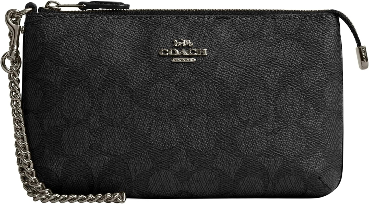 Coach Large Wristlet with Chain for On-the-Go Essentials