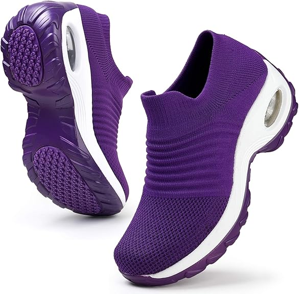 HKR Women's Walking Shoes with Arch Support for Comfort and Style