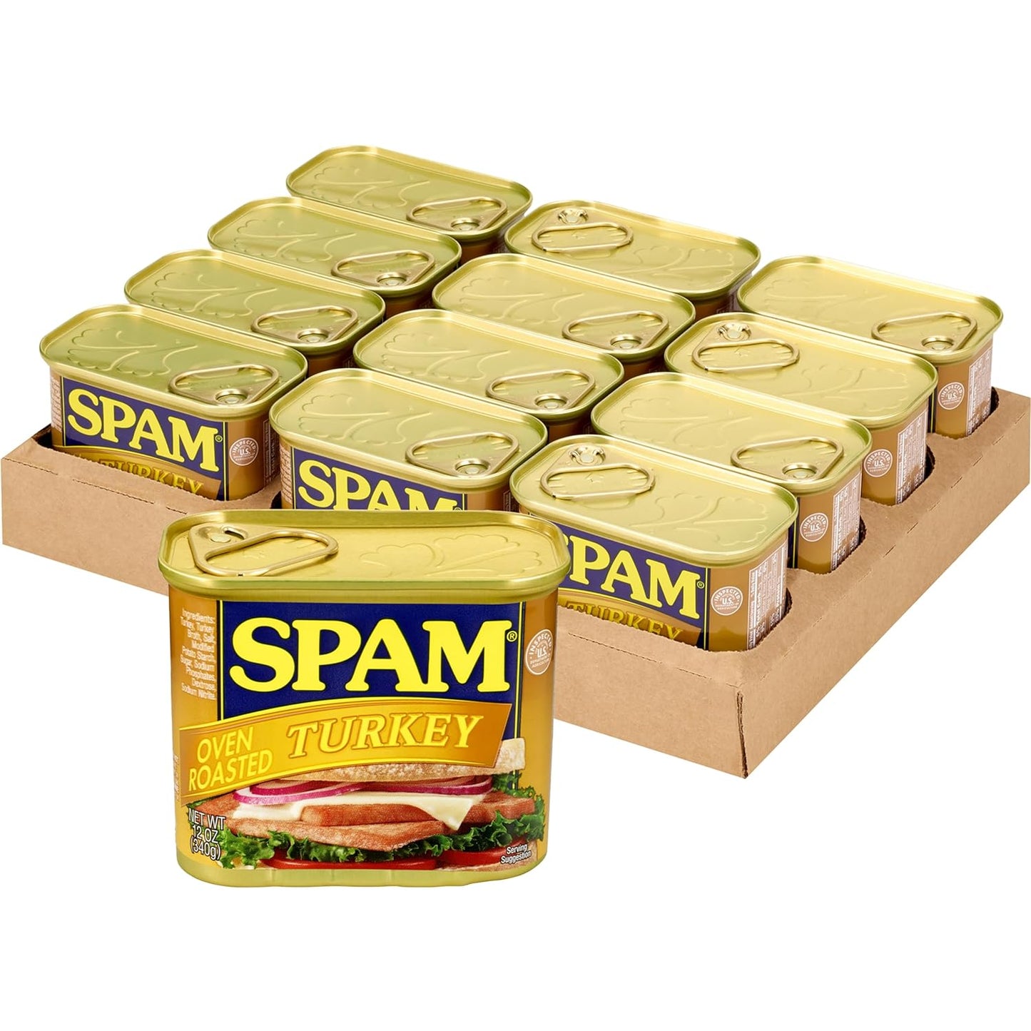 SPAM Oven Roasted Turkey Canned Meat for Delicious Meals