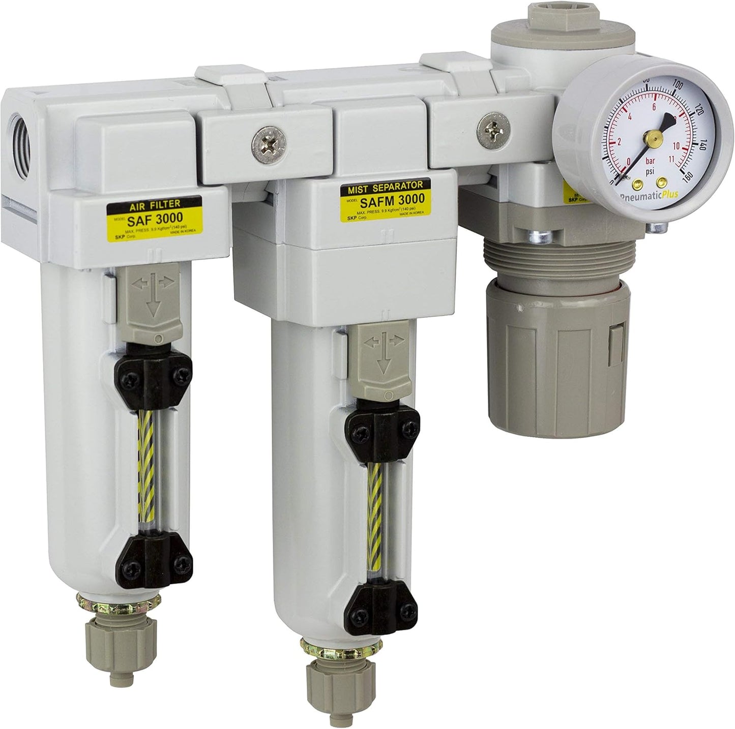 3-Stage Air Drying System - Cleaner, Drier Air!
