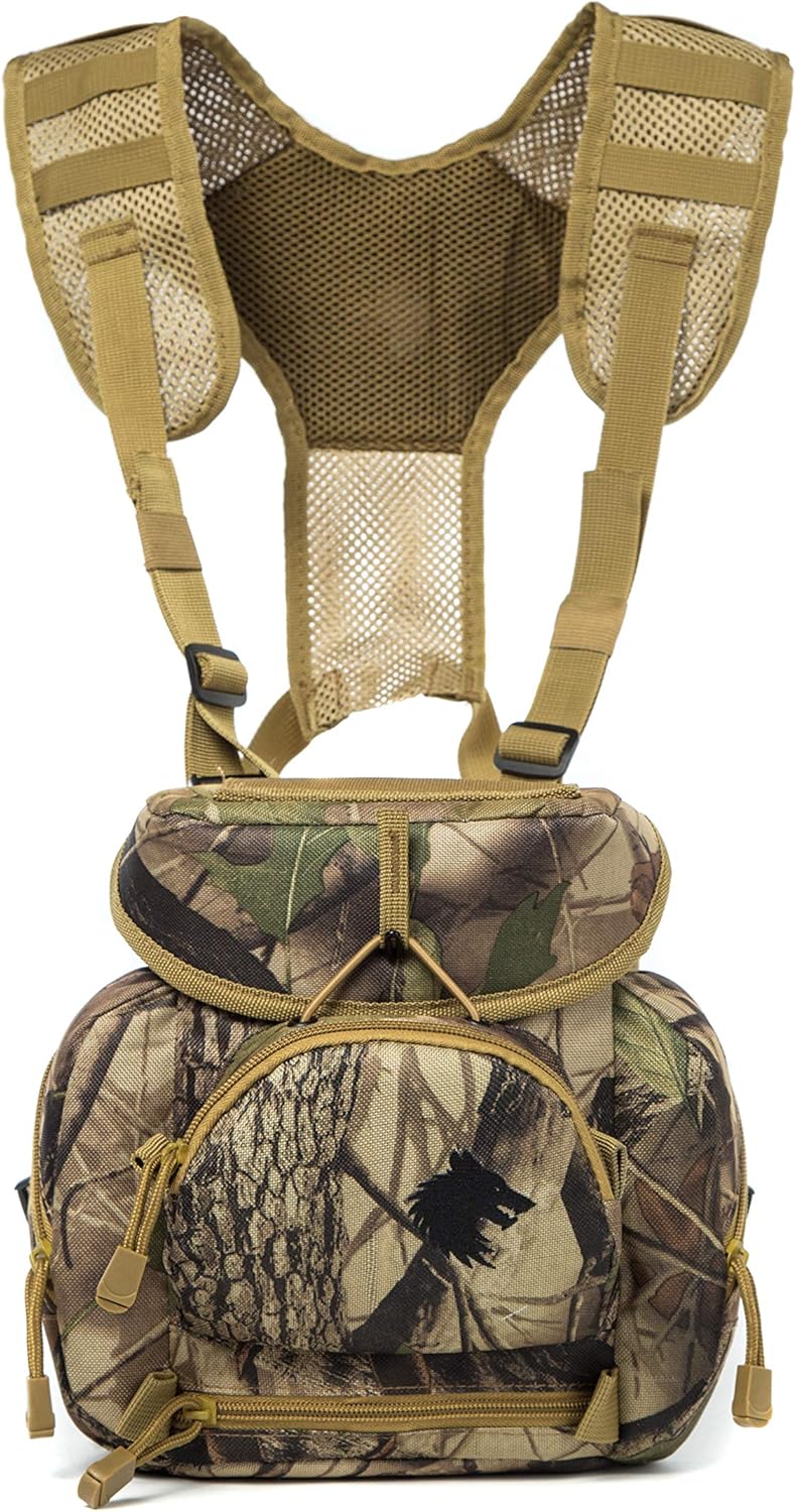 Lightweight Binocular Harness Case for Cameras and Optics Gear