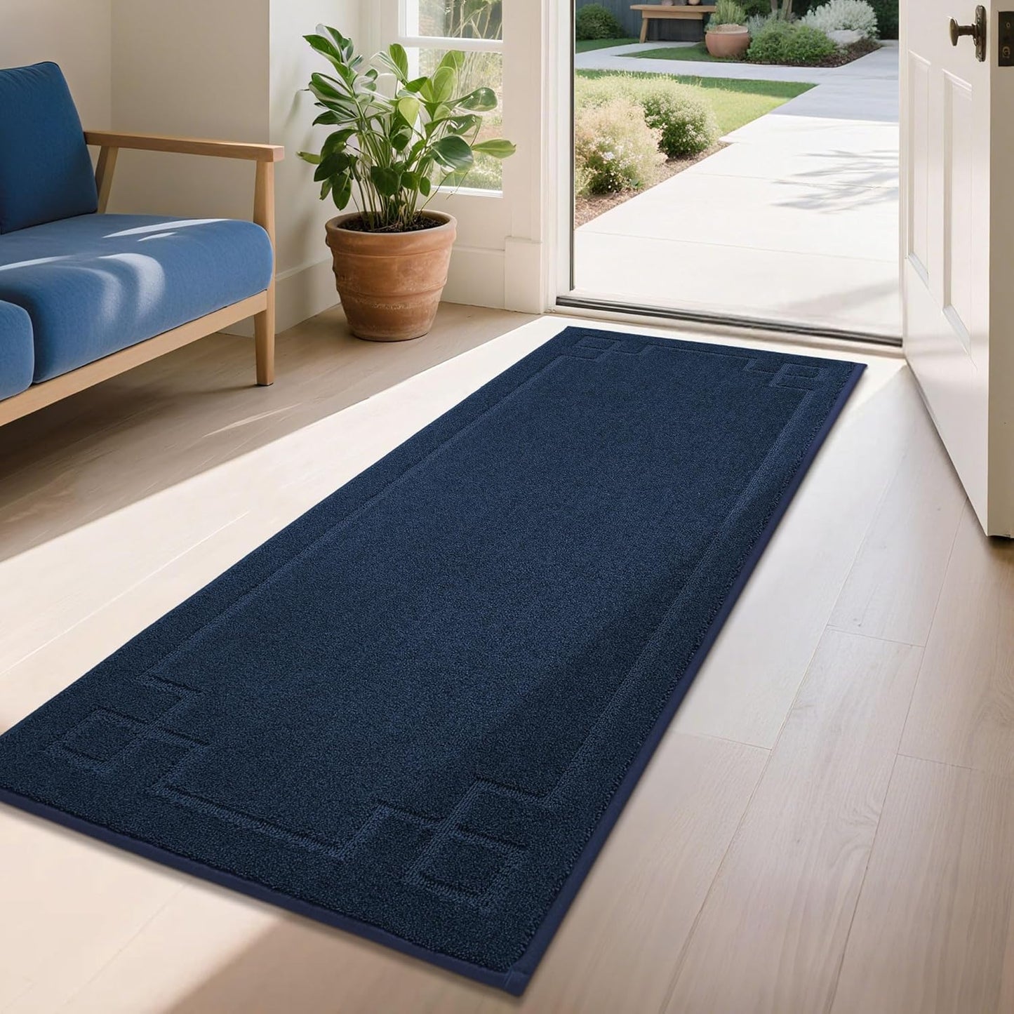 BEQHAUSE Non-Slip Door Mat 24in x 60in for Indoor Entryway