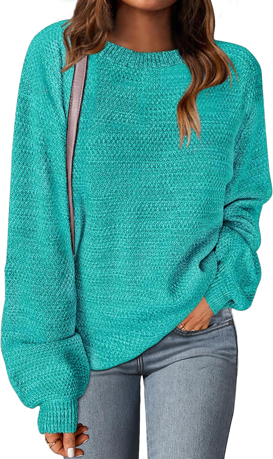 Trendy Oversized Pullover Sweater for Women by MEROKEETY