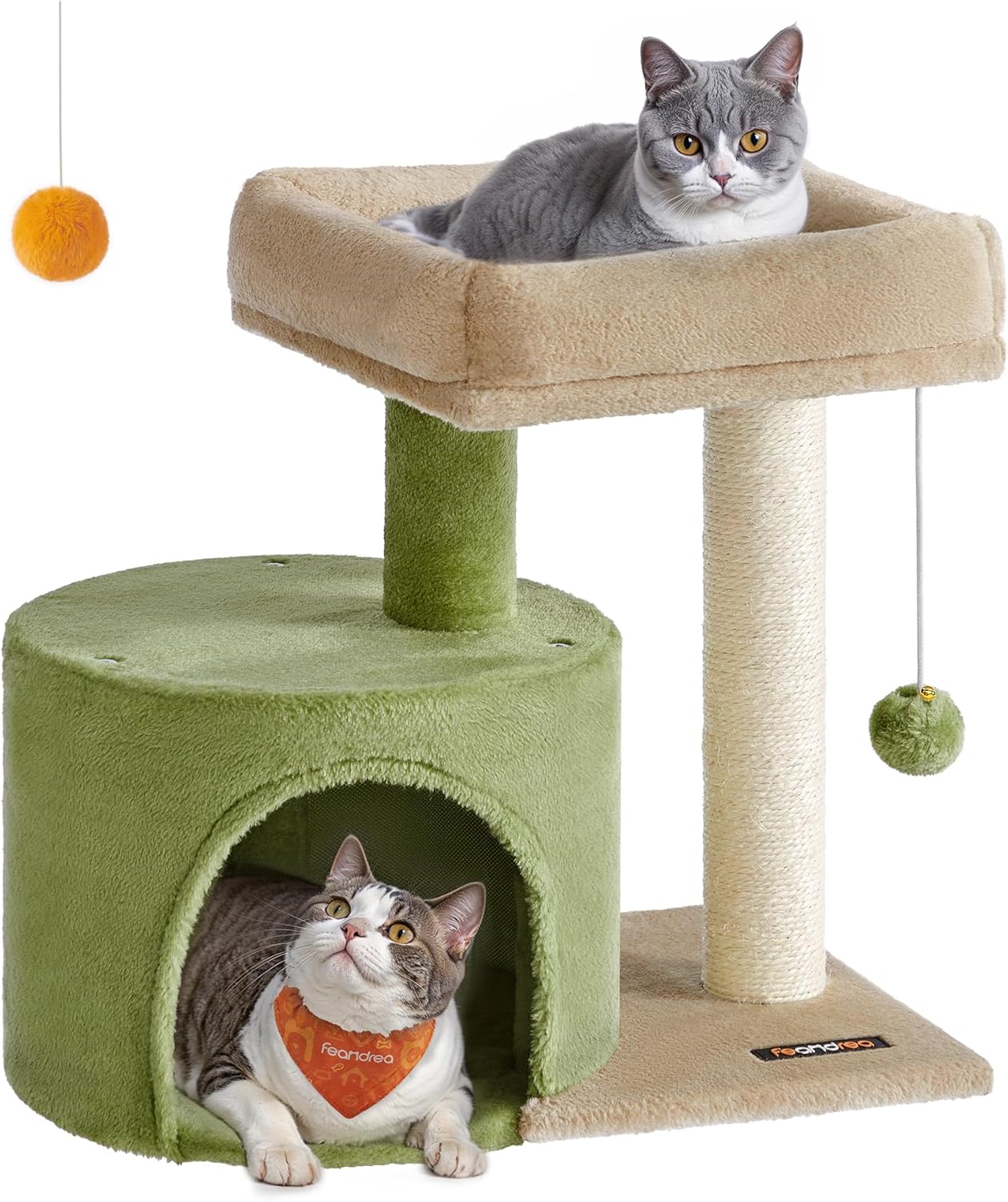 Feandrea Cat Tree Tower with Sisal Scratching Post for Kittens