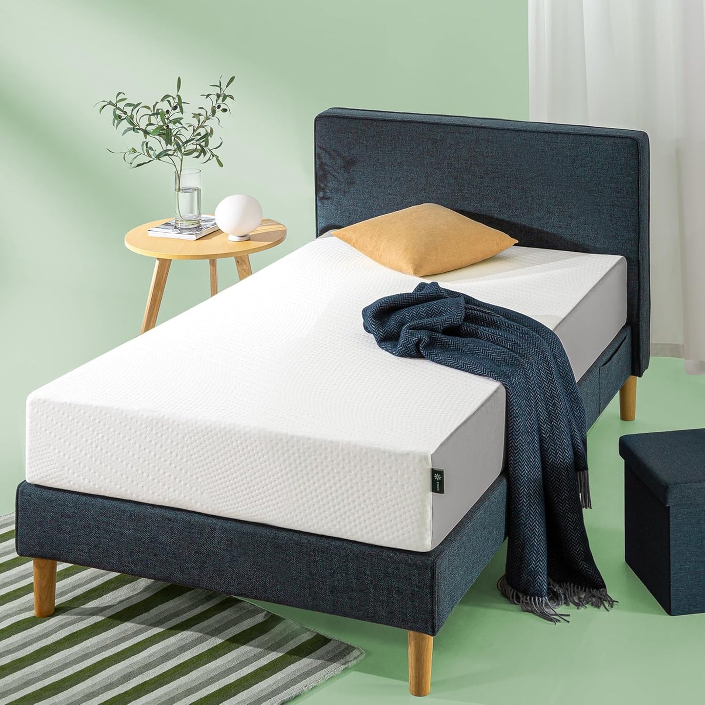ZINUS Cooling Essential Memory Foam Mattress for Comfortable Sleep